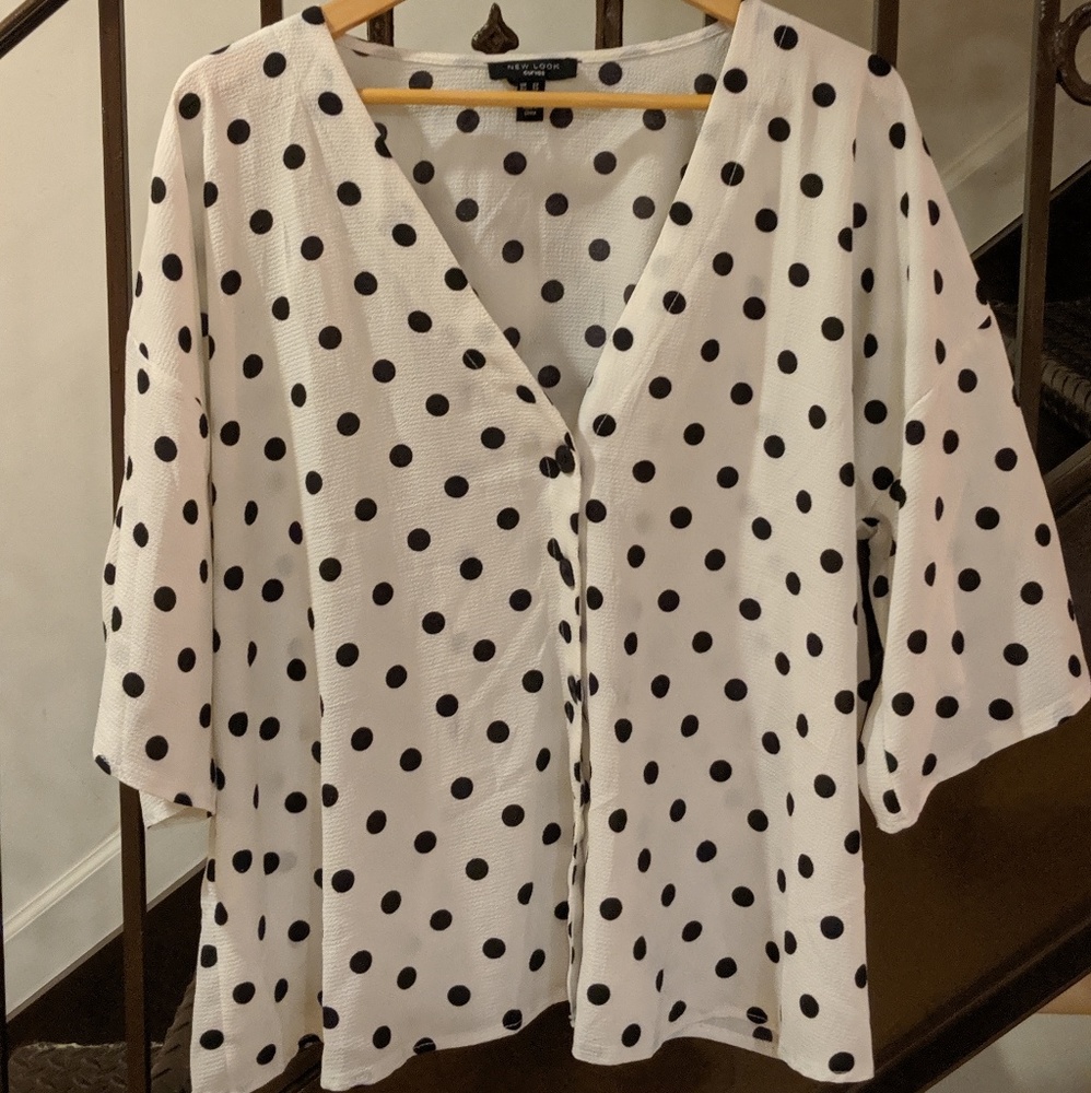 Polka Dot Blouse